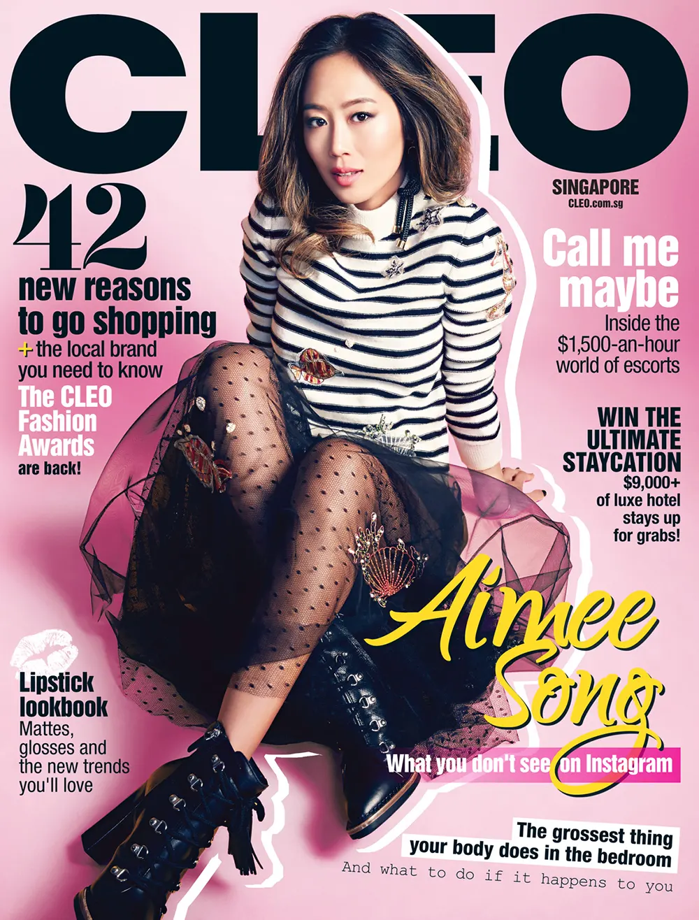 ایمی سانگ-مجله Cleo