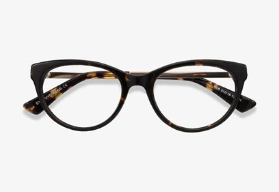 مدل عینک شاخی Horn eyeglass